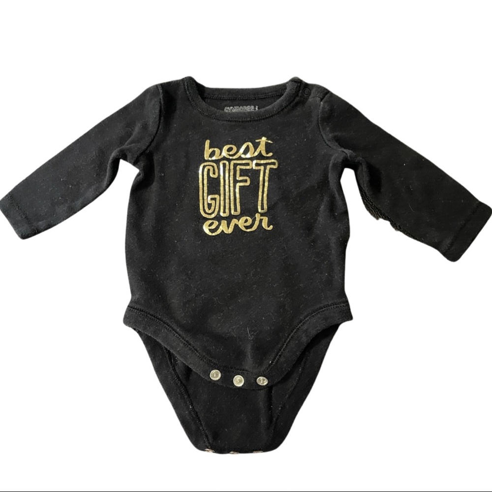 Newborn long sleeve onesie Gymboree